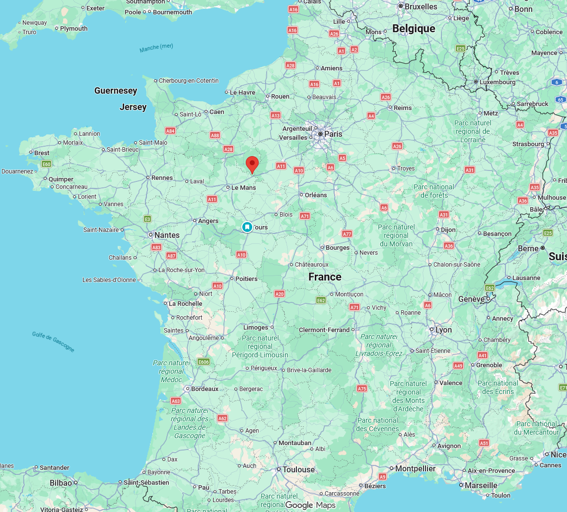 Carte d'accès à DTI Chaudronnerie du Perche